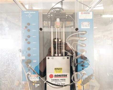 sonitek heat stake|sonitek ts500 thermal press.